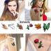 8 Large Sheets 3D Butterfly Temporary Tattoos for Women - Waterproof & Vibrant Designs | Flowers, Dragonfly, and More - Ideal for Girls (Style 2) - Buy Online on GoSupps.com