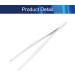 Hegebeck Stainless Steel Tweezers Straight Multi Purpose Tweezer Tweezers Hand Tool for Plants Splinter Facial Ingrown Hairs Remover with Round Tip 16cm 4pcs - Buy Online on GoSupps.com