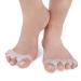 Toe Separator Bunion Pain Relief Pads - Foot Corrector in Beige | International Shipping Available - Buy Online on GoSupps.com