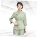 FOMIYES 1 Set Spa Robe Hairdressing Tunic Spa Gown Salon Smock Salon Uniforms Women Barber Shop Apron Spa Work Uniforms for Women Hair Salon Cape Spa Kit Spa Cloth Kimono Hair Dye L Green - Buy Online on GoSupps.com