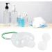 MUNEFE 2 Set Travel Bottle Travel Squeeze Bottle Plastic Liquid Bottle for Cosmetics Liquid Soap Portable Toiletries(Heart) - Buy Online on GoSupps.com