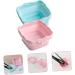 Beavorty 8 Pcs Cleanser of Makeup Brush Portable Brush Silicone Brush Cleaner Makeup Silicone Makeup Brush Makeup Brush Scrubber Ladies Suits Miss Silica Gel Cleaning Supplies Foldable - Buy Online on GoSupps.com