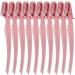 Transparent Eyebrow Trimmers - 5/10 Pack Makeup Knives & Facial Razors for Women | Effortless Hair Removal Blue Color - Buy Online on GoSupps.com