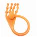 Yoga Pull Rope Fitness Resistance Bands Training Tube Resistance Puller Orange Sports Exercise Tubes Orange Medium
