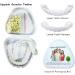 Buy Upper & Lower Teeth Veneers - 2 Pairs Snap-On Braces for Perfect Smile | Whitening Fake Teeth & Dentures for Imperfect Teeth - Buy Online on GoSupps.com