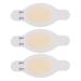 Gel Blister Pads Half Size Cushion with Anti Blister Design Soft Gel Material Wide Application for High Heeled Shoes Compact and Portable