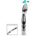 LOVE AND VIBES Silver Shower Cannula for Anal Enema Solution - Premium Quality | International Shipping - Buy Online on GoSupps.com