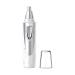 Ear and Nose Hair Trimmer Clipper - Professional Painless Eyebrow and Facial Hair Trimmer for Men and Women Battery-Operated IPX7 Waterproof Dual Edge Blades for Easy Cleansing