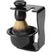 Professional Men's Shaving Set - Brush Stand Holder & Bowl | Quality 3-Piece Kit for a Perfect Shave - Buy Online on GoSupps.com