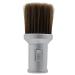 Beavorty powder brush For the body hairdresser neck hairdressing salon shaving brush Large powder brush retractable make-up brush hairdresser cleaning brush barber neck hairbrush plastic man 13.5x6cm silver