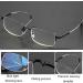 Buy Dibako Anti Blue Light Reading Glasses - Unisex Ultra-Light +1.00 Rectangular Design for Men & Women - Buy Online on GoSupps.com
