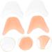 Didiseaon Toe Sleeve Pads for Women - 2 Pairs Silicone Gel Toe Covers for Ballet High Heels & Dance - Toeless Half Socks in Assorted Colors - 9x7cm - Buy Online on GoSupps.com