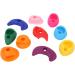 Ritoeasy 10-Piece Multi-Colored Climbing Handles for Indoor & Outdoor DIY Rock Walls - Perfect for Home Playgrounds - Buy Online on GoSupps.com