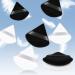 Auauy Triangle Makeup Powder Puffs - 8 PCs Washable & Reusable Face Sponges for Loose Powder & Foundation - Black & White Makeup Tools - Buy Online on GoSupps.com