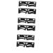 Didiseaon 6 Pcs Eyebrow Ruler Practical Female Makeup Tool Eyebrow Tools Eyebrow Shaper Eyebrow Card Make up