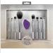 TECHNIQUES Limited Edition Disco Glam Real Makeup Brush Gift Set | Foundation Shadow Concealer Bronzer Highlighter & Complexion Sponge - Buy Online on GoSupps.com