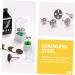 minkissy 2pcs Foot Bearings Hole Tool Feet Sanding Paper Bearing Sand Paper Sanding Paper Bearing for Feet Dead Wear-Resistant Bearing Grinding Disc Stainless Steel Electric 6.6x3cmx2pcs - Buy Online on GoSupps.com