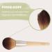 PARSA BEAUTY Powder & Bronzer Brush | FSC -Certified Bamboo Makeup Brush for Flawless Application - Buy Online on GoSupps.com