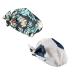 Shower Cap with Bowknot Reusable Waterproof Elastic Adjustable for Women Girls Color2