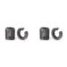 KTELI 2X Hair Dryer Filter for HD01 HD03 HD08 Models Outer Filter Repair Parts with Clean Brush A