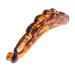 dailymall Women Hair Clip Banana Clip Hair Claw Hair Clip Barrette Headdress Hair Accessory - Amber