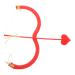 GALPADA 1 Ensemble Arc Et Fl che De Cupidon Arc Et Fl che De Cupidon Accessoires De Cosplay Pour Enfants Et Accessoires Pour La Saint-Valentin Et Les Mariages Et Tenue De B b Cupidon Rouge 42X15X2CM