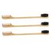 FOMIYES Eyebrow Comb with Wooden Handle Wooden Spools Eyelash Shaping Comb Makeup Comb Eyebrow Application Brush Eyelash Separator Brow Brush Wood Tools Make up Bristles Mascara