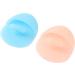 Milisten Silicone Cleaning Pad 2pcs Silicone Face Brush Facial Scrubber Face Massager Brush Facial Brush Cosmetic Cleaning Pad - Buy Online on GoSupps.com