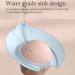 Adjustable Silicone Baby Shower Cap for Infants to Kids (6mo-12yrs) - Haze Blue Jellyfish Design - Buy Online on GoSupps.com