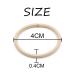 Dofash 30Pcs Blonde Hair Ties for Women - Hair Bands No Damage - Rubber Bands for Women's Hair - Blonde/Beige - Buy Online on GoSupps.com