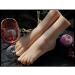 For sale: Lifesize Female Mannequin Foot Pair for Jewelry Display, Sandal Display, Art Sketch, Shoe and Sock Display - Silicone Material - Buy Online on GoSupps.com