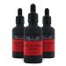 Minoxidil 5% Hair Growth Treatment with Bergamot - 3 Bottles for Men & Women | Thicker Longer Fuller Hair - Buy Online on GoSupps.com