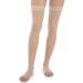 PEDIMEND Open Toe Thigh High Compression Stockings (2PAIR - 4PCS) | Gradient Compression with Silicone Band | Reduce Varicose Veins Promote Blood Circulation | UNISEX | Foot Care 5PAIR - 10PCS Beige - Buy Online on GoSupps.com
