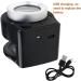 JEYUME 30X Loupe Magnifier with 6 LED Lights | Rechargeable Portable Jewelers Loupe for Coins, Jewelry, Currency, Stamps | Magnifying Glass with Purple & White Light - Buy Online on GoSupps.com