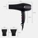2400W High Power Hair Dryer Household Hair Dryer Ionic Conditioning Hair Dryer Powerful Hair Dryer Portable Travel Fast Drying Hair Dryer - Buy Online on GoSupps.com