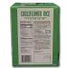 Nature's Earthly Choice Cauliflower Rice - 48oz (6 x 8.5oz Pouches), Pack of 144 - Buy Online on GoSupps.com