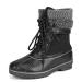 DREAM PAIRS Women's Mid Calf Waterproof Winter Snow Boots 8 Black-01