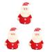 ABOOFAN 3pcs Christmas Bag Candy Bags Christmas Bag Christmas Fabric Pouch Child Apple Bag Redx3pcs 24X19X1CMx3pcs