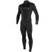 O'Neill Men's Epic 4/3mm Back Zip Full Wetsuit XL (C: 42.5"-47", W: 34.5"-30", H: 6'1") Black/Black/Black