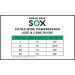 Sugar Free Sox Extra Wide Compression Socks - Premium Padded Footbed 15-20 mmHg for All Calf Sizes (1 Pair) - International Shipping Available - Buy Online on GoSupps.com