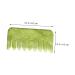 Beavorty Jade Massage Comb - Natural Gua Sha Tools for Scalp Massage & Hair Loss Relief | Green Ridge & Yellow Jade - Buy Online on GoSupps.com