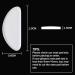 18 Pairs Anti-Slip Silicone Nose Pads for Eyeglasses and Sunglasses - Transparent/Black 1mm - Buy Online on GoSupps.com