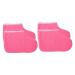 Sachets De Cire De Paraffine Pour Th rapie Des Pieds 2 Paires Taille Unique Epais Couverture Spa Beaut Pieds Soins Hydratants Professionnels Rose Fonc Bord Blanc