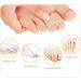 Chodofo Toe Separator Hallux & Hammer Toe Correction Strap - Rubber & Fabric Wraps - Buy Online on GoSupps.com