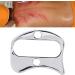 Verdant Touch Stainless Steel Gua Sha Massage Plate - Pain Relief Scraping Tool for Body Therapy - Buy Online on GoSupps.com