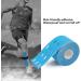 RooRuns Kinesiology Tape - Premium Hypoallergenic Athletic Tape for Muscle Pain Relief & Joint Support - 1 Roll Waterproof Black - Buy Online on GoSupps.com