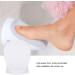 TOPINCN Shower Foot Rest for Shaving Legs - Plastic Suction Cup Shaving Pedestal | Bathroom Shaving Leg Aid for Home & Hotel Use - Buy Online on GoSupps.com