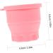 STOBAZA Retractable Silicone Scrub Cup Drying Rack Eyeshadow Brush Cleaner Bowl Cosmetic Brush Cleaner Cosmetic Brush Cleaning Tool Brush Clean Bowl Silica Gel Makeup Brush Scrubber Pink 9.20X9.20X8.60CM Pink - Buy Online on GoSupps.com