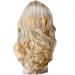 TIREOW Blonde Wavy Curly Long Wig for Women - Heat Resistant Fiber Costume Party Wig - International Shipping Available - Buy Online on GoSupps.com