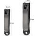 HCHGJKN Nail Clippers Nail Clippers Manicure Tools Stainless Steel Die-cast Zinc Alloy Nail Clippers Black Size Nail Clippers With File(S) - Buy Online on GoSupps.com